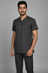 Men’s 3-Pocket V-Neck Scrub Set – Cotton-Polyester Blend
