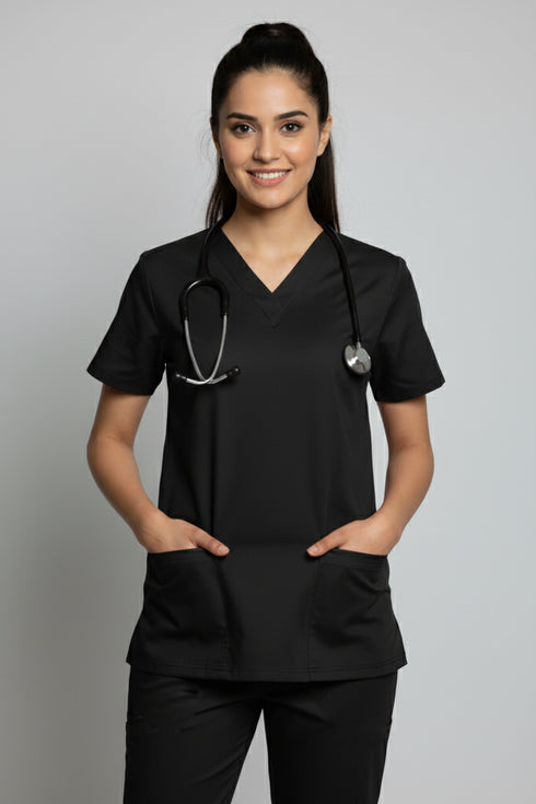 Women's 2-Pocket V-Neck Scrub - ModScrubs