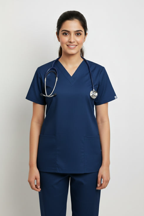 Women's 2-Pocket V-Neck Scrub
