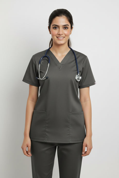 Women's 2-Pocket V-Neck Scrub