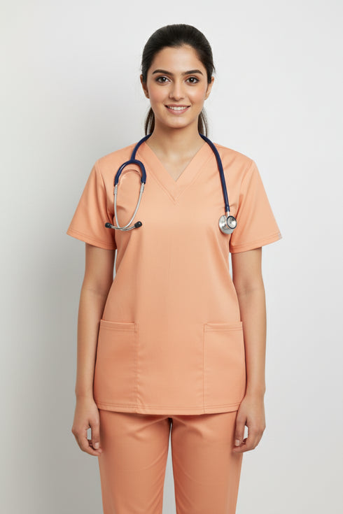 Women's 2-Pocket V-Neck Scrub