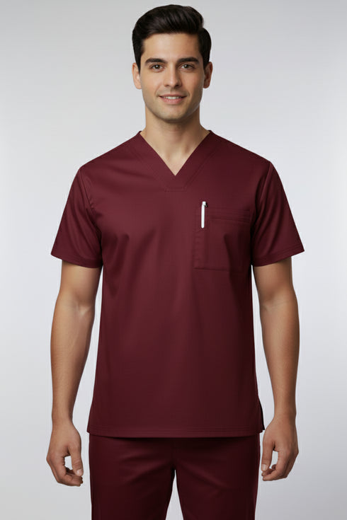 Men V Neck scrubs 2 pocket Scrub