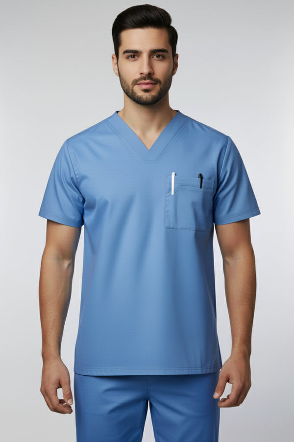 Men V Neck scrubs 2 pocket Scrub