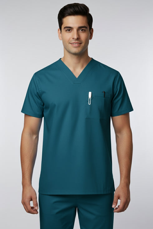 Men V Neck scrubs 2 pocket Scrub