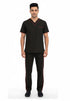 Men’s 4-Pocket V-Neck contrast Scrub