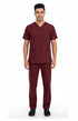 Men’s 4-Pocket V-Neck contrast Scrub