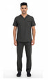 Men’s 4-Pocket V-Neck contrast Scrub
