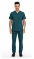 Men’s 4-Pocket V-Neck contrast Scrub