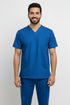 Men V Neck scrubs 5 pocket Scrub