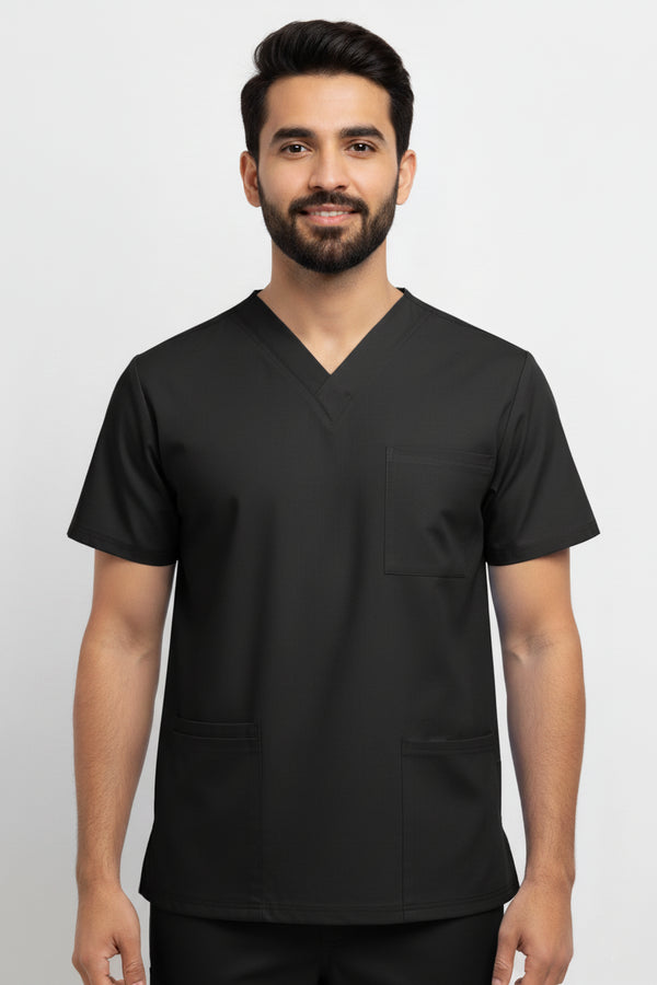 Men V Neck scrubs 4 pocket Scrub