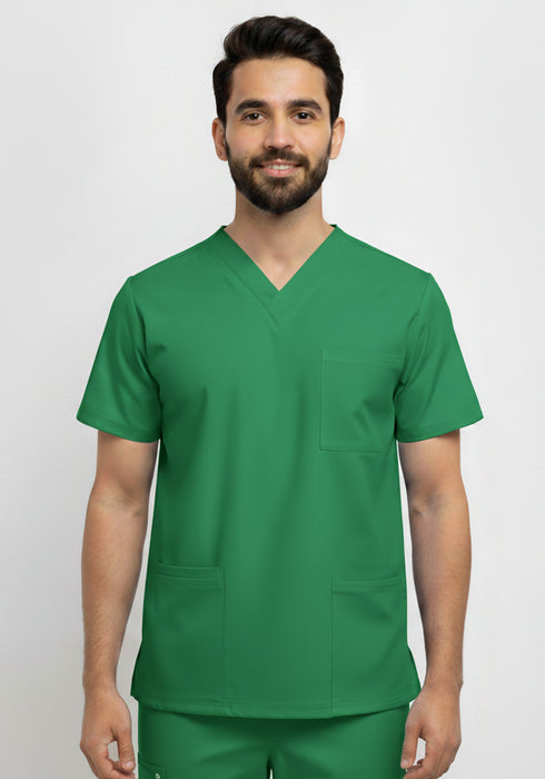 Men V Neck scrubs 4 pocket Scrub