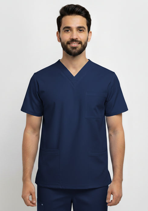 Men V Neck scrubs 4 pocket Scrub