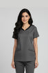 Women’s 4-Pocket V-Neck Scrub – Cotton-Polyester Blend