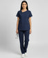 Women's 2-Pocket Ladder Lace Scrub