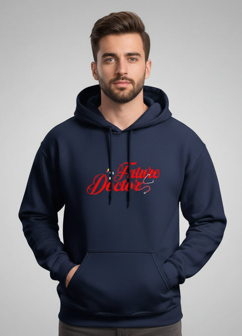 Future Doctor Navy Blue Hoodie