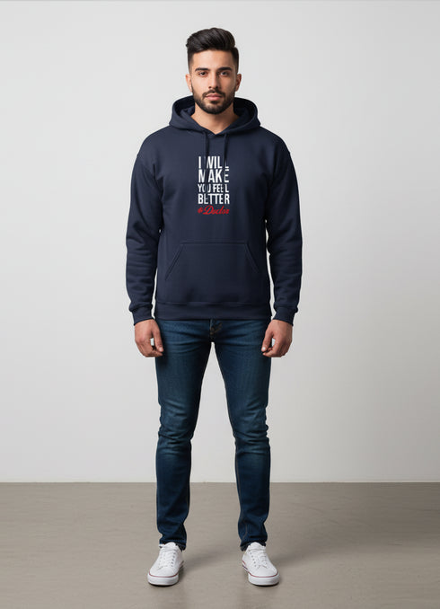 Navy Blue Medical Motivation Hoodie