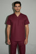 Men's 1-Pocket V-Neck Scrub