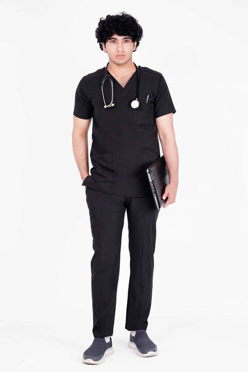 ModScrubs Stretch Men's 5-Pocket V-Neck Scrub