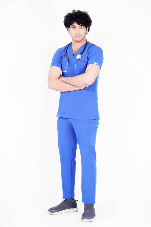 ModScrubs Stretch Men's 5-Pocket V-Neck Scrub