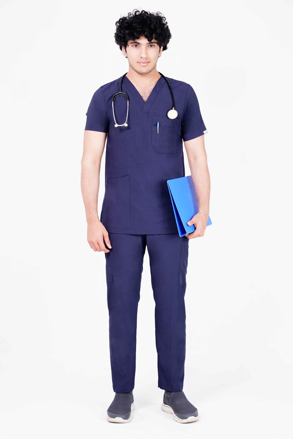 ModScrubs Stretch Men's 5-Pocket V-Neck Scrub