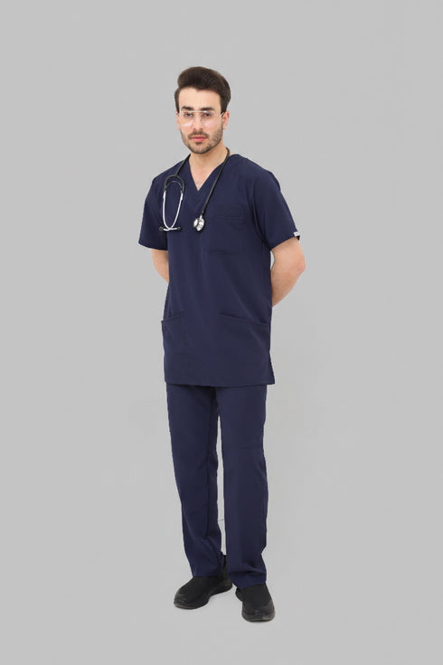 ModScrubsStretchMen_s5-PocketV-NeckScrub-ModScrubs-Navy