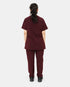 Women's back stretch V-neck medical scrub set