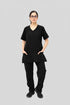 Women_s-4-Pocket-Premium-Medical-Scrub-Polyester-Spandex-black
