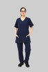 Women_s-4-Pocket-Premium-Medical-Scrub-Polyester-Spandex-navy