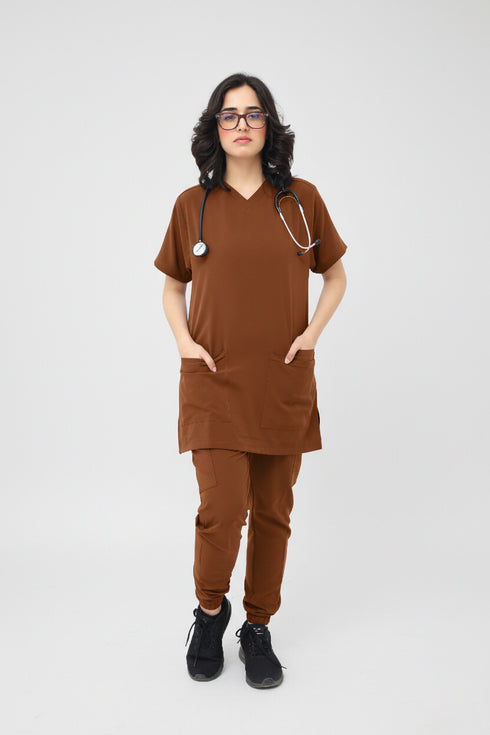 Women_s3-PocketV-NeckScrub_ModScrubs-ModScrubs-Brown