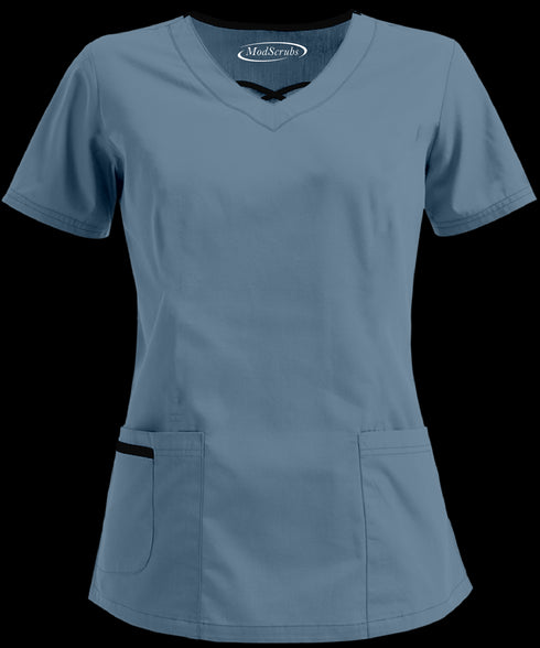 Women 3-Pocket Crisscross Contrast