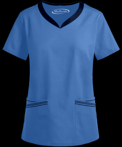 Women’s 4-Pocket V-Neck Scrub