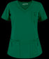 Women's 5-Pocket Round V-Neck Scrub