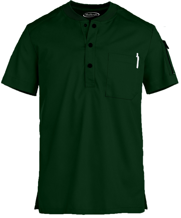 Men’s 2 pocket Mandarin Collar Scrub - ModScrubs