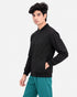 Men's Bomber Style Zip-Front Scrub Jacket