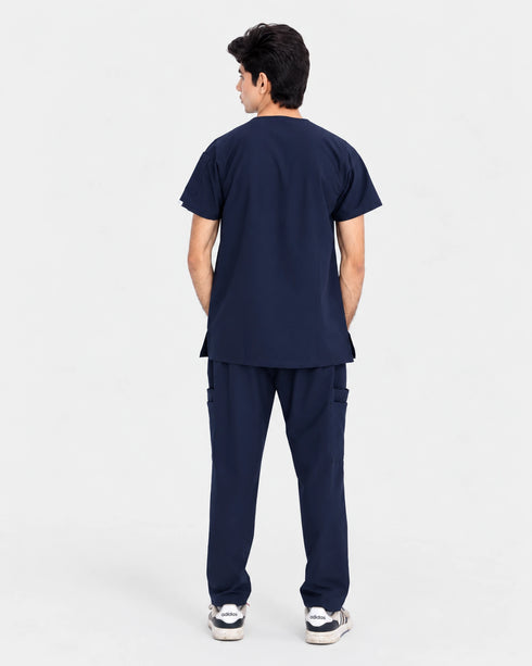 Men Winter Medical Scrub Set – Water Resistant With Inner Fleece