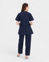 Women's Winter Medical Scrub Set - Water-Resistant With Inner Fleece