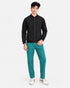 Men's Bomber Style Zip-Front Scrub Jacket