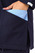 Women's 4-Pocket Rounded V-Neck Scrub