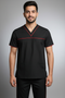 Men’s 3-Pocket V-Neck Scrub Set – Cotton-Polyester Blend - ModScrubs