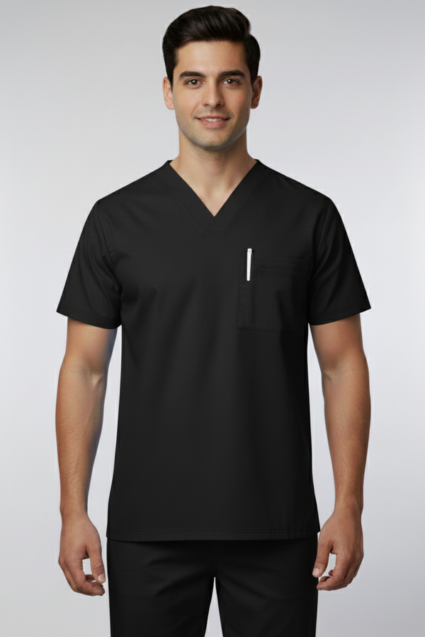 Men V Neck scrubs 2 pocket Scrub