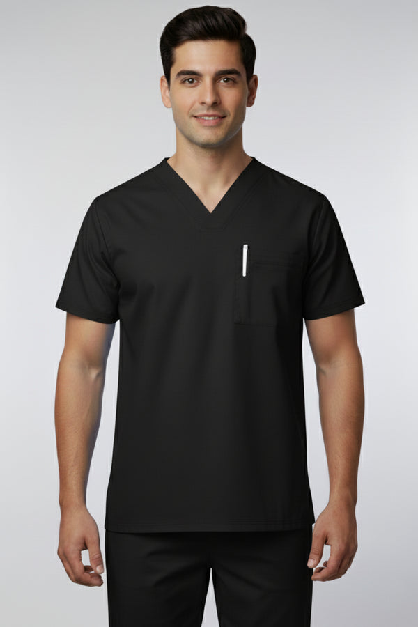 Men V Neck scrubs 2 pocket Scrub - ModScrubs