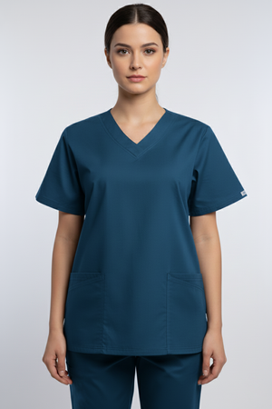 Women's 4-Pocket Contemporary Fit V-Neck Scrub - ModScrubs