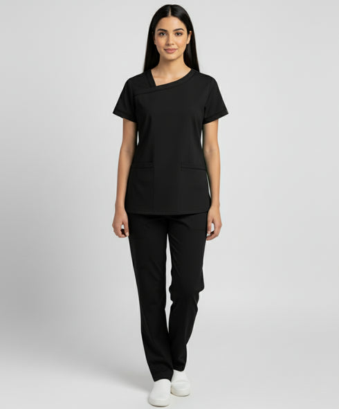 Women's 2-Pocket Ladder Lace Scrub - ModScrubs