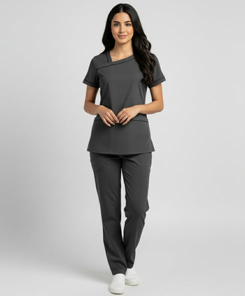 Women's 2-Pocket Ladder Lace Scrub - ModScrubs