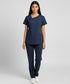 Women's 2-Pocket Contrast Ladder Lace Scrub - ModScrubs