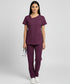 Women's 2-Pocket Contrast Ladder Lace Scrub - ModScrubs