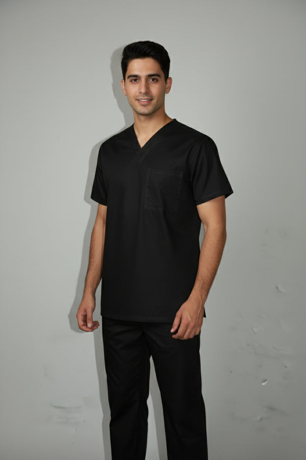 Men's 1-Pocket V-Neck Scrub - ModScrubs