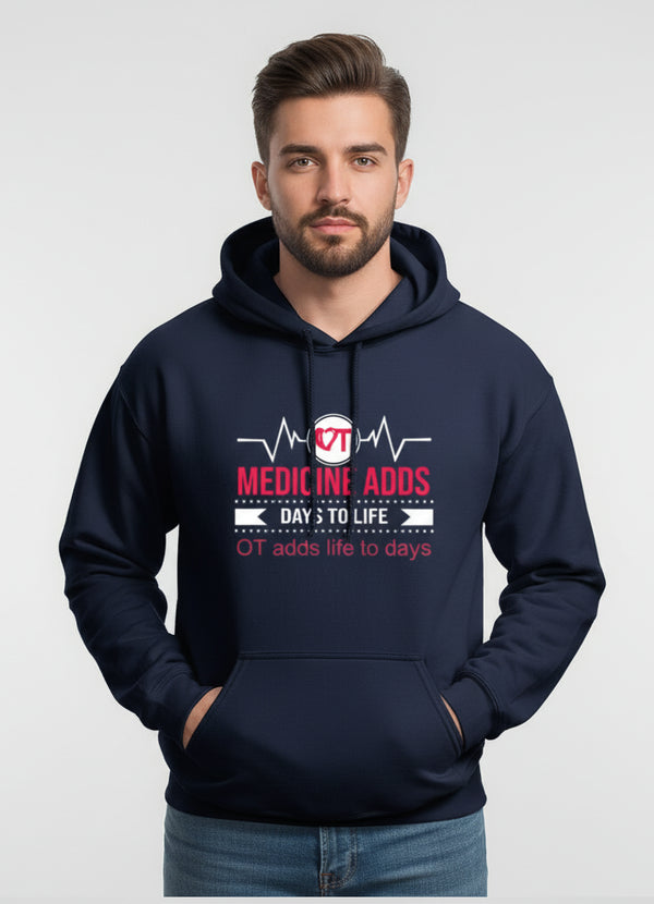 Navy Blue OT Medical Hoodie - ModScrubs