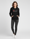 Women's Black Medical Heartbeat Hoodie - ModScrubs
