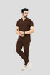 Men 2 pocket v Neck Scrubs with jogger pent - ModScrubs